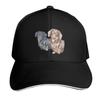 Doris And Derek The Dachshunds Baseball Cap Cotton Twill Breathable Contrast Two Tone Brim Snapback Flat Bill