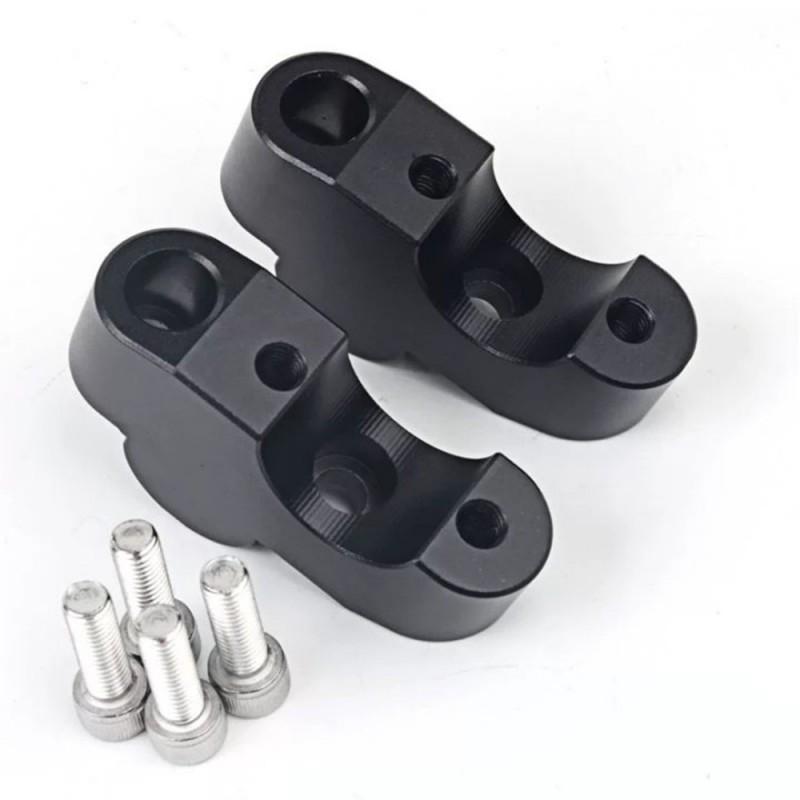 Aluminum Handlebar Riser Spacer Haojue TR300 Motorcycle Height Increase Rearward Offset Upgrade