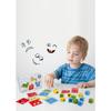 Cube Face Change Building Blocks Board Game Wood Puzzle Montessori Expression Wooden Blocks Blocos for Children Kids Toys Gift