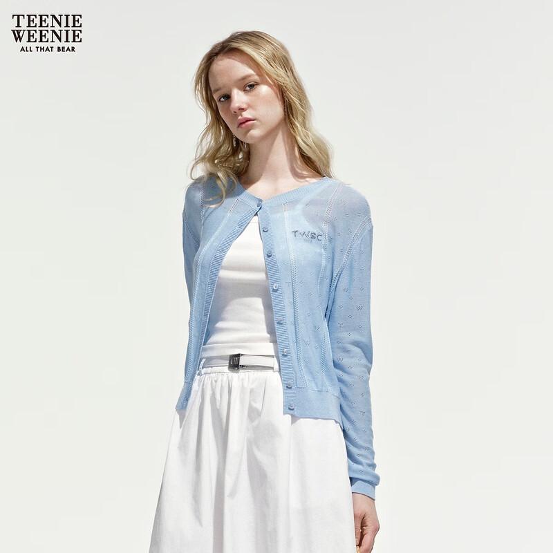 Teenie Weenie Women's Letter Knit Cardigan
