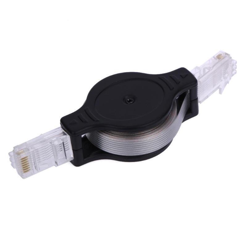 RJ45 Connector MagiDeal Retractable 1.5m CAT7 Flat Ethernet Network Cable Extender