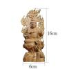 Fudo Myoo (Acala) Buddhist Statue, Wooden Carving, Buddhist Altar Ornament, Cypress Wood, Guardian Deity, Year of the Rooster, One of the Five Great M