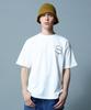 Avirex Varsity Logo Size T-Shirt, Men's, L, 033, Off-White, 783-5934012