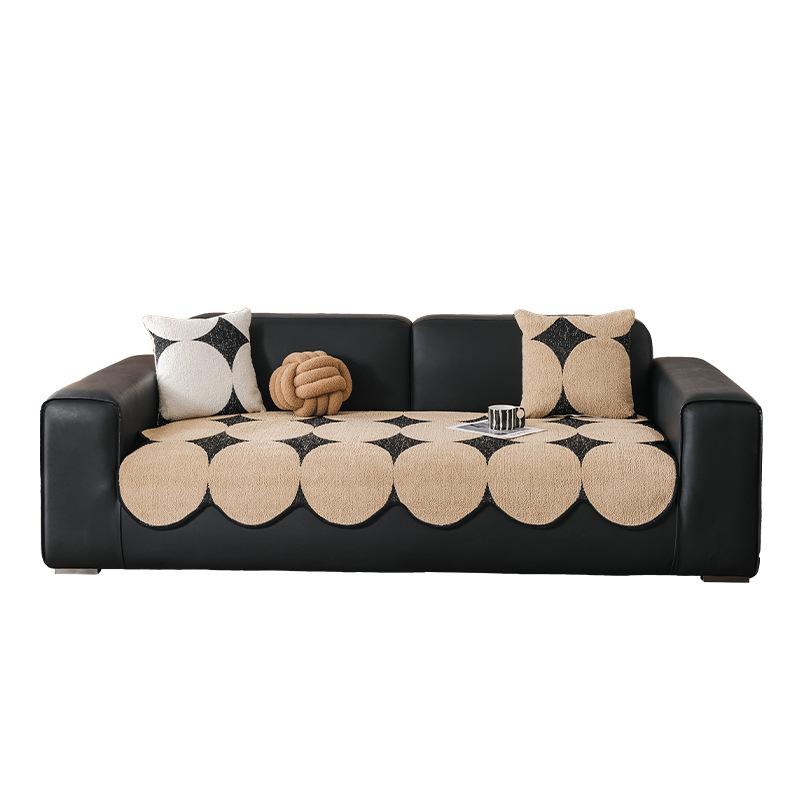 Stil Nou Bordeaux Rotund Stil Medieval Perna de Sofa Perna de Sofa pentru Living Husă de Sofa Perna Universală