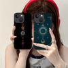 Sun Moon Mobile Cell Phone Case for iPhone 17 16 15 14 13 12 11 X XR XS 8 7 Air Pro Max Plus Mini Colorful Silicone Cover Luxury