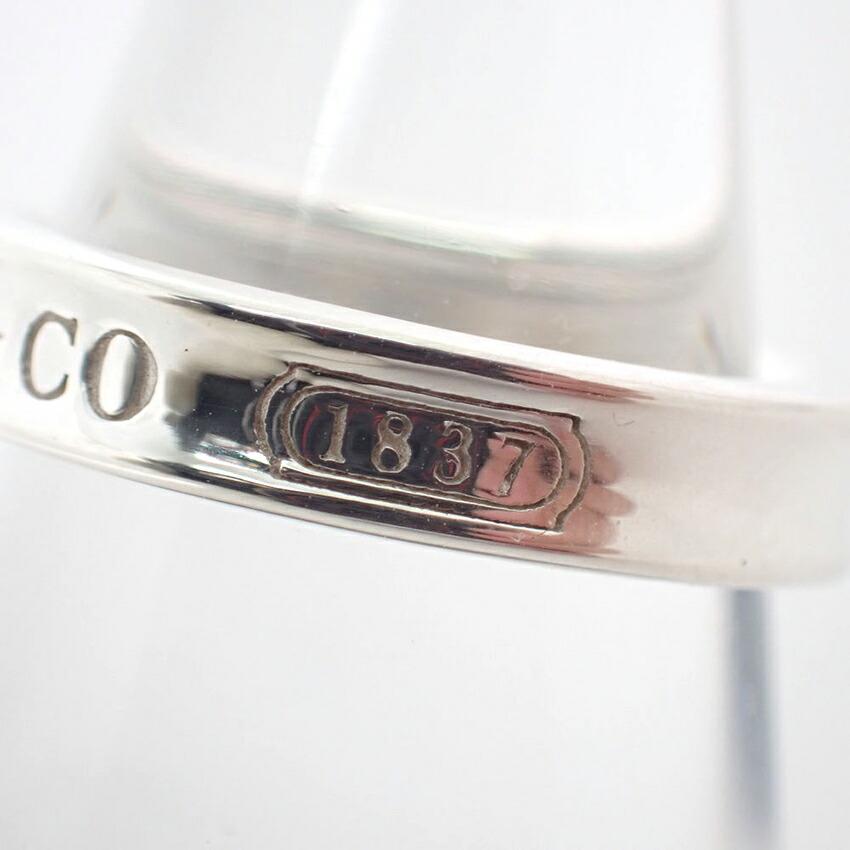 Used Tiffany 925 1837 Narrow Ring, Size 7, j58-2