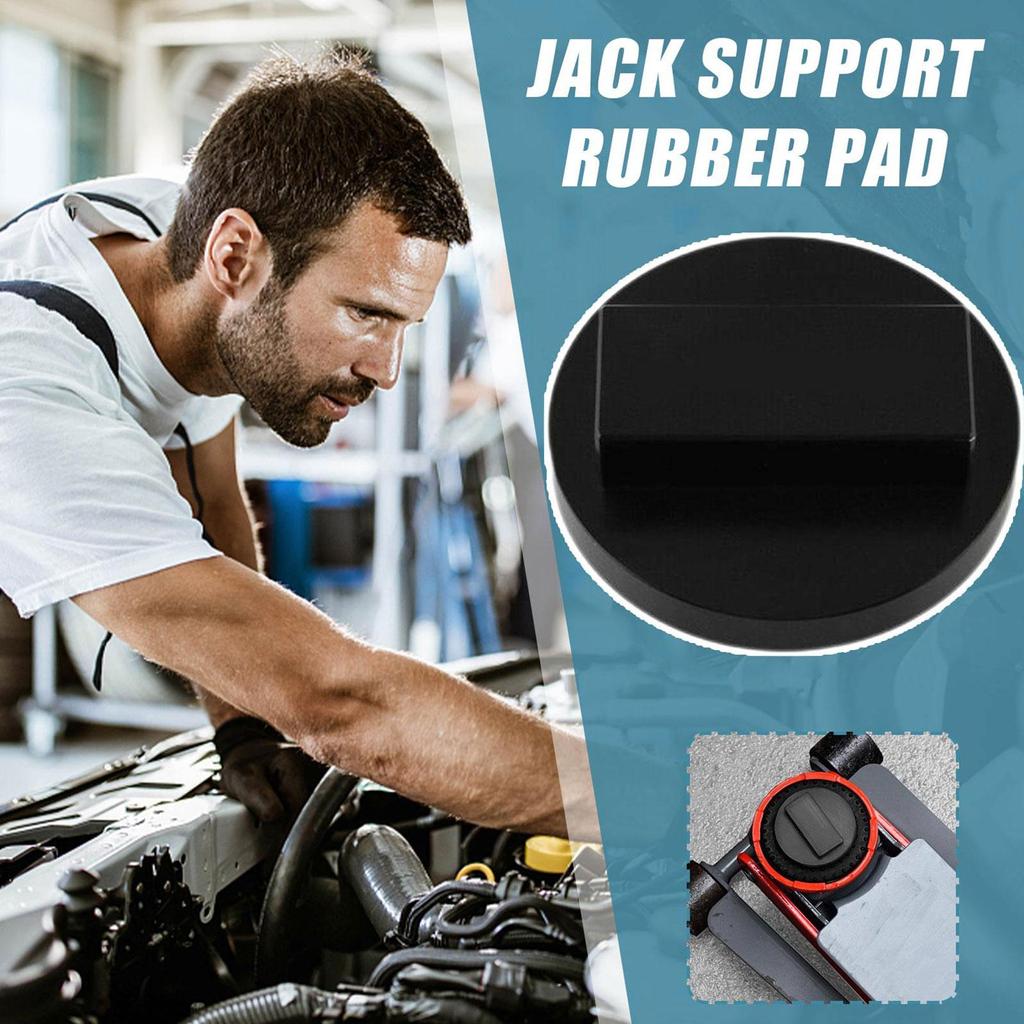 Car Rubber Lift Jack Stand Pad Rubber Slotted Frame Adapter For Mercedes S Clk Car Jack Disk Pad Protector Tool Car Accesso E6i6