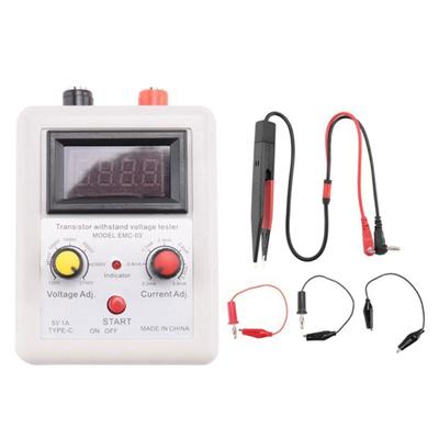 Voltage Capability Transistor Tester DC120V To 2700V ABS Construction For Electrical Safety Testing
