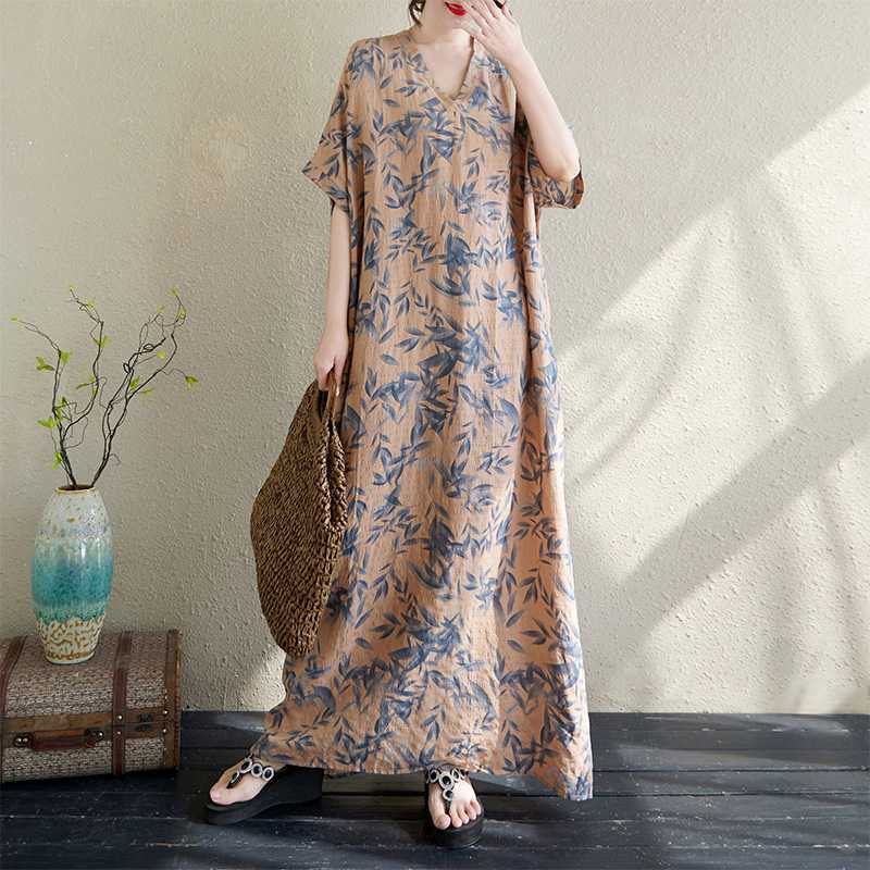Women's Durable Cotton Long Dress