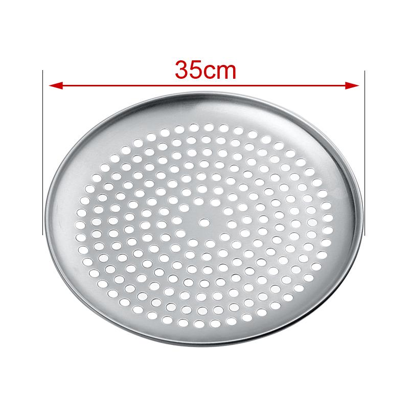 Premium Non-Stick Pizza Pan Bakeware Aluminium Alloy Pizza Plate Round Deep Dish Pizza Pan Tray Mold Mould Baking Tools