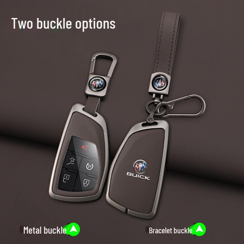 High-End Men's Folding Key Case for Buick: Excelle, Regal, Encore, LaCrosse, Verano