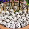 20 Pcs Halloween Miniature Ghost Figurine Cute Tiny Resin White Ghost Statue for Garden Bonsai Sand Table Decoration
