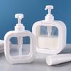 Plastic Pump Bottle Soap Dispenser Hand Wash Liquid Holders For Kitchen Bathroom Essential NonSpill Liquid Management