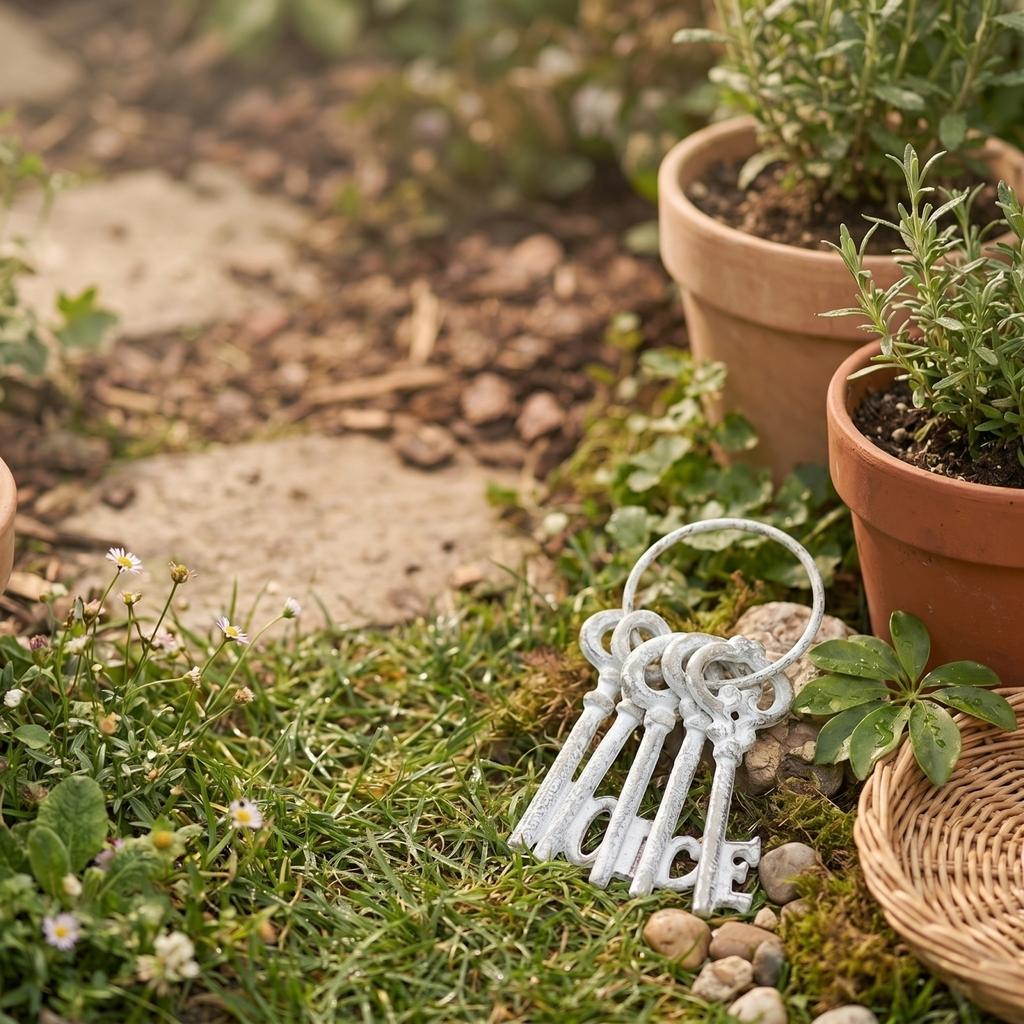 Garten Mode Ornamente Eisen und Metall Kreative Ornamente