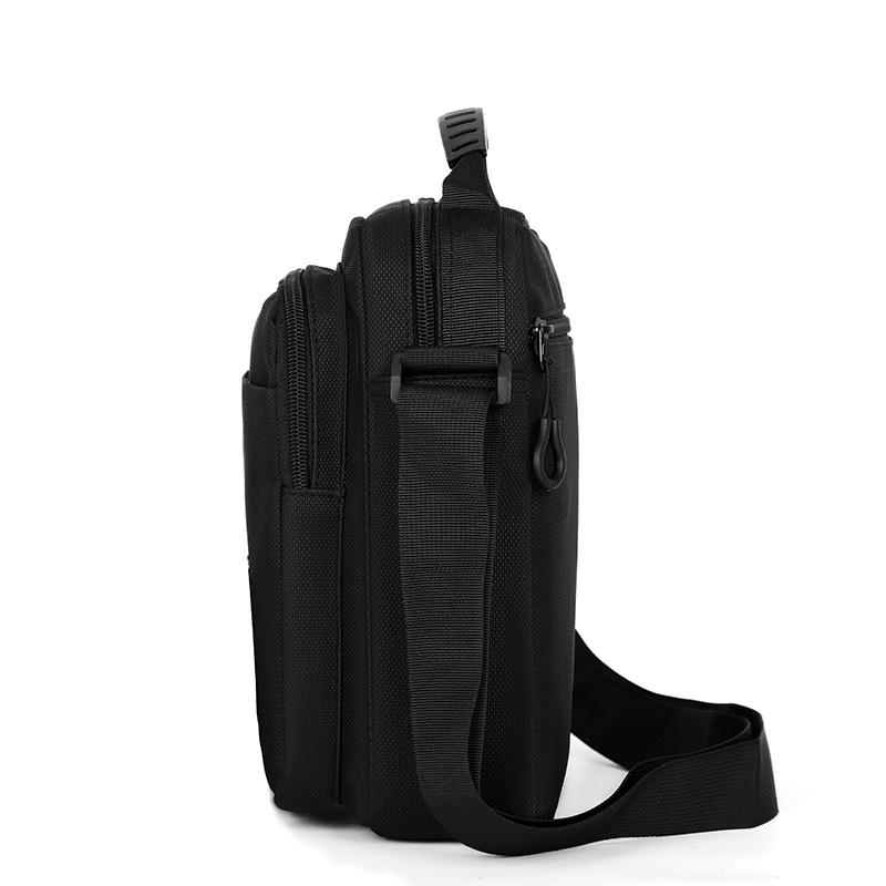 Męska torba typu crossbody, pojedyncza torba na ramię, duża pojemność, torba do przechowywania, modna, wielokieszeniowa, biznesowa torba typu crossbody