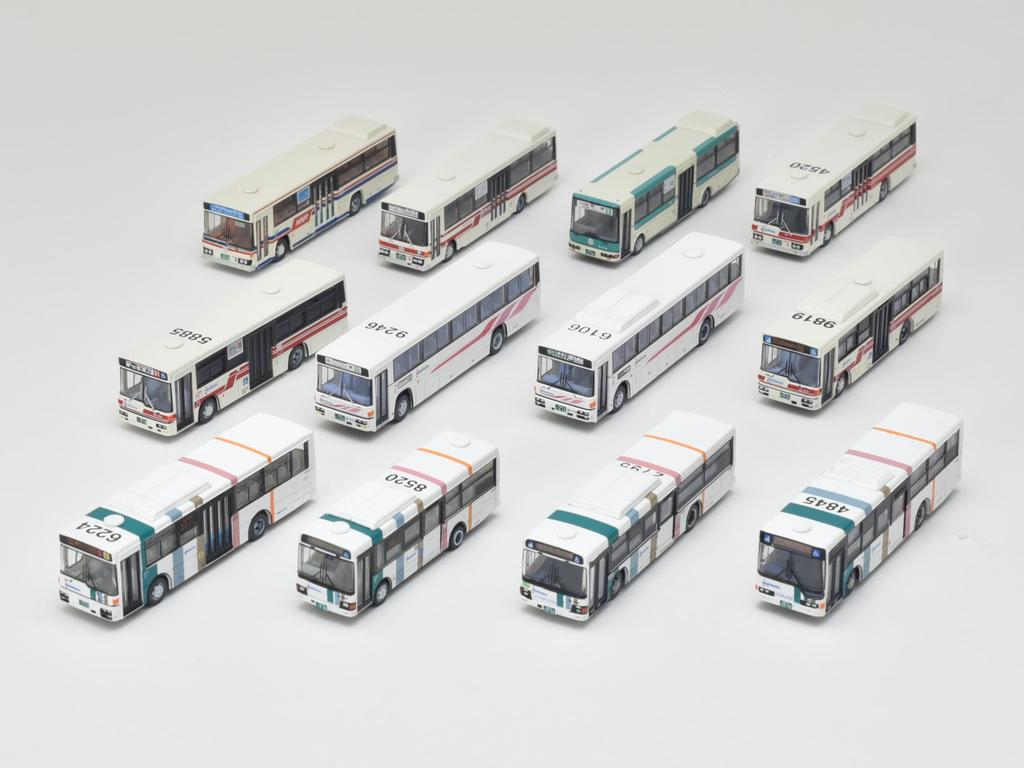 TOMYTEC Die Bus-Sammlung Nishitetsu Bus Spezialbox Diorama-Zubehör 12-teilig