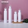Shikai 100ml Transparent Black Sunscreen Fine Mist Spray Bottle + 60/120ml Alcohol Vacuum Sub-Packaging Bottle