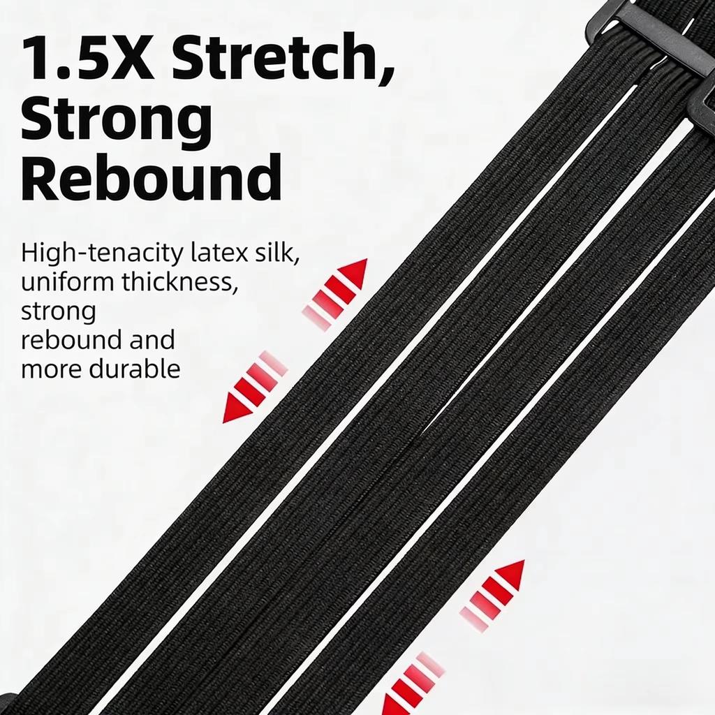 Motorcycle Luggage Strap Universal Elastic Suitcase with Safety Hook-Versatile Helmet Mesh Gear Transport Durable Sleek