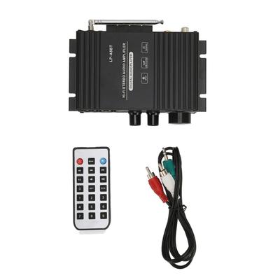 Car Mini O Power Amplifier Bluetooth 5.0 2.0 Channel Coaxial Decoding High Low Tuning with