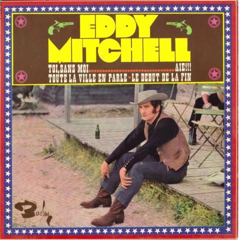 

7inch Record EDDY MITCHELL Le Debut De La Fin 71220 BARCLAY 1967 France World Music Used