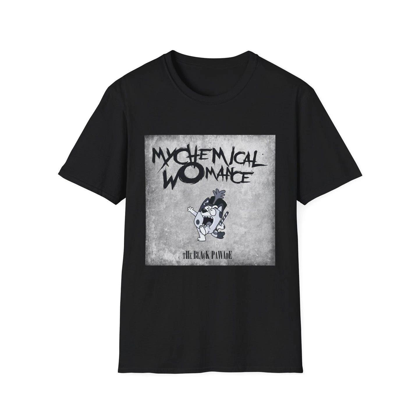 My Chemical Womance Unisex Softstyle T-Shirt, Graphic Band Tee, Casual Streetwea 4XL