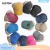 Custom Summer Solid Color Washed Cotton Mesh Hat Baseball Cap Men'S Outdoor Sun Protection Sunshade Fashion All-Match Woman Hats