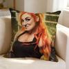 TThe Man BBecky Lynch  Pillow Case Square DoubleSided Sofa Cushion Cover Bedroom Bedside Pillow