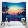 1Pcs Tapestry Living Room Bedroom Background Decor Simple Bedroom Decor Psychedelic Tapestry Bohemian Tapestry Nordic Tropical B