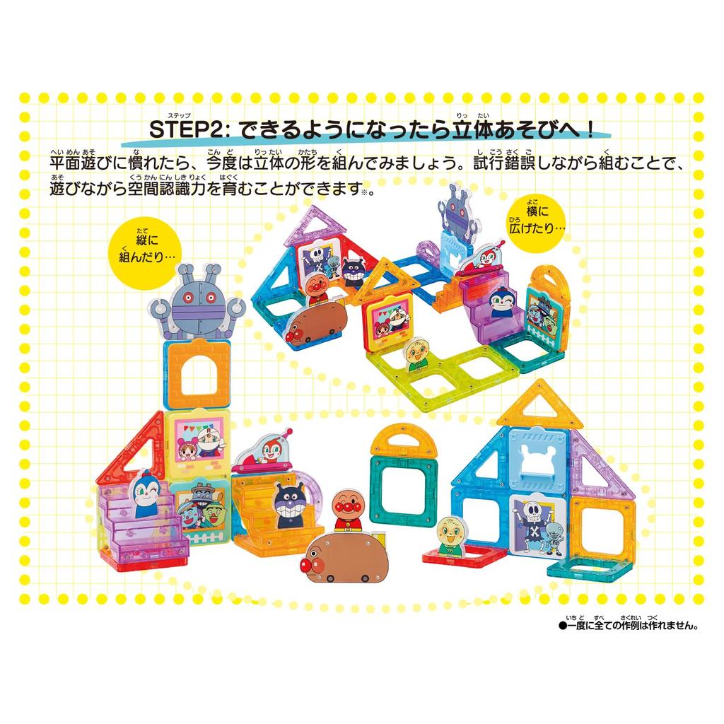 Anpanman Magpanel Vzdělávací DX Sada pro Spoustu Hraní [BANDAI] Hračka!