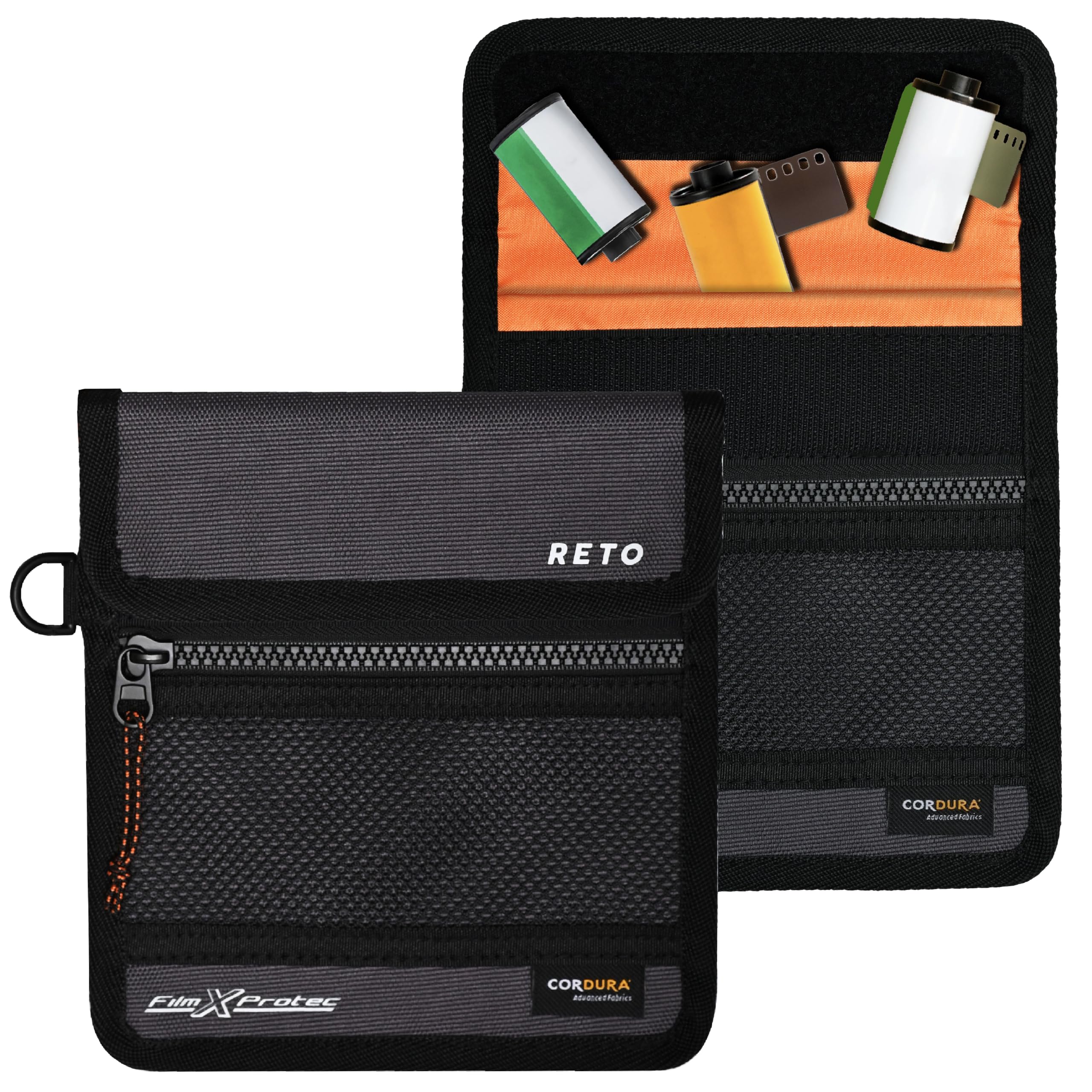 

Пленка RETO Сумка CORDURA Водонепроницаемая Защищенная Не содержит свинца Рентгеноконтрастная ткань Легкая Прочная Двухслойная Радиационностойкая Защитная сумка для пленки Размер S x чёрный