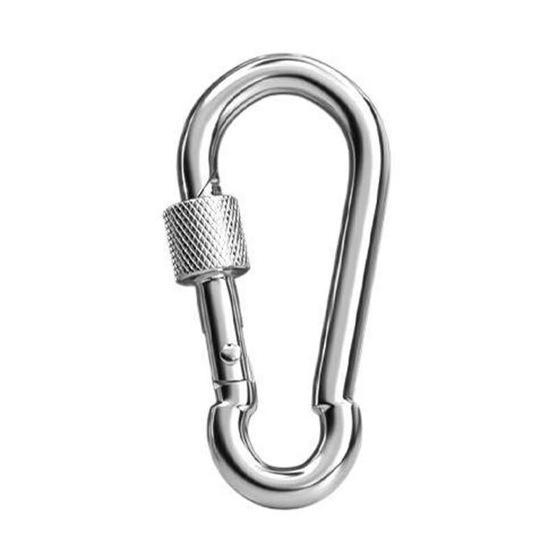 Jingtonghou Stainless Steel Spring Snap Keychain