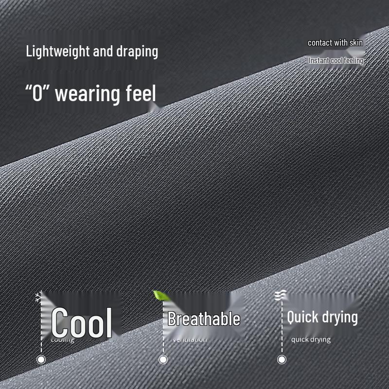 Baleno Men's S&K Ice Silk Quick-Dry Straight Leg Casual Pants