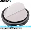 CABLEFIX Cable Guide Cable Clips Cable Holder Self-adhesive Black [set of 10]