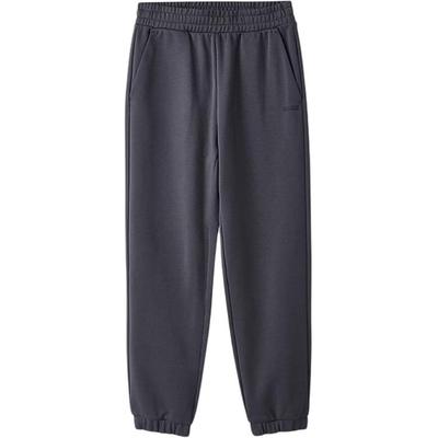 Outdoor Series Casual Comfortable Tapered Knit Sports Pants Women Bottoms Periscope-Gray L424W003-0403
