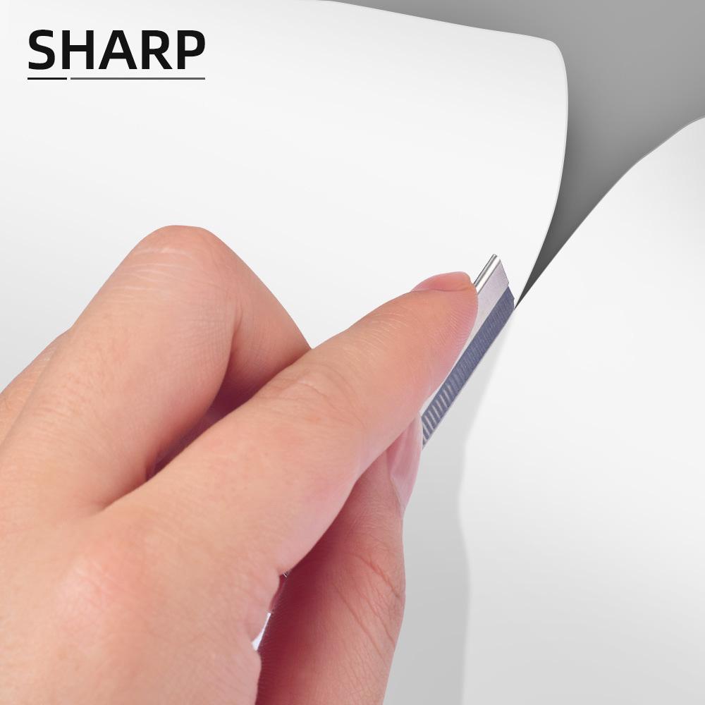 Stainless Steel Eyebrow Blade Knife Eyebrow Trimmer Blade 100pcs Eyebrows Razor