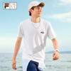 Fila Fusion YEYE Couple Knit Short Sleeve T-Shirt