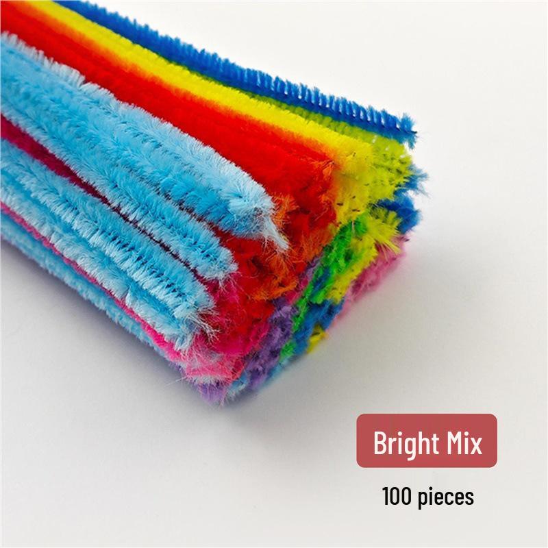 

Креативный букет из твист-палочек, набор для DIY: Подсолнух Заколка Смешанные Цвета