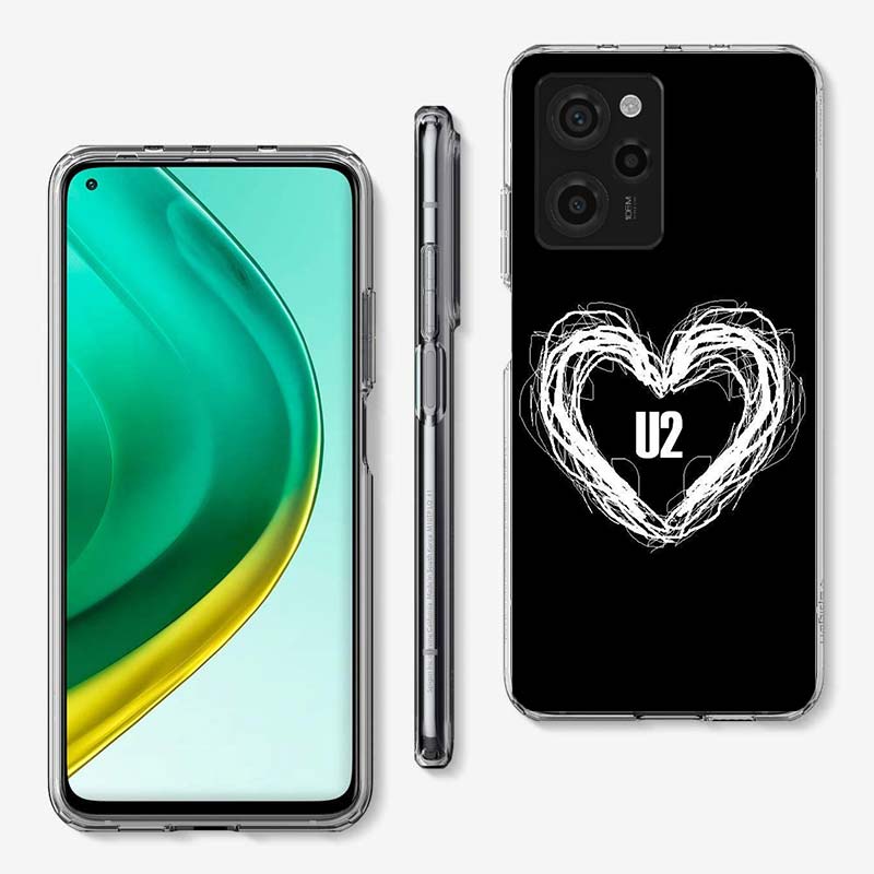 Band U2 Cover Phone Case For Xiaomi Poco M8 M7 M6 M4 M3 X7 X6 X4 Pro F7 Ultra M5S Mi 14 14T 15 15T 12T 10T Pro 12S 12 11 Lite Co