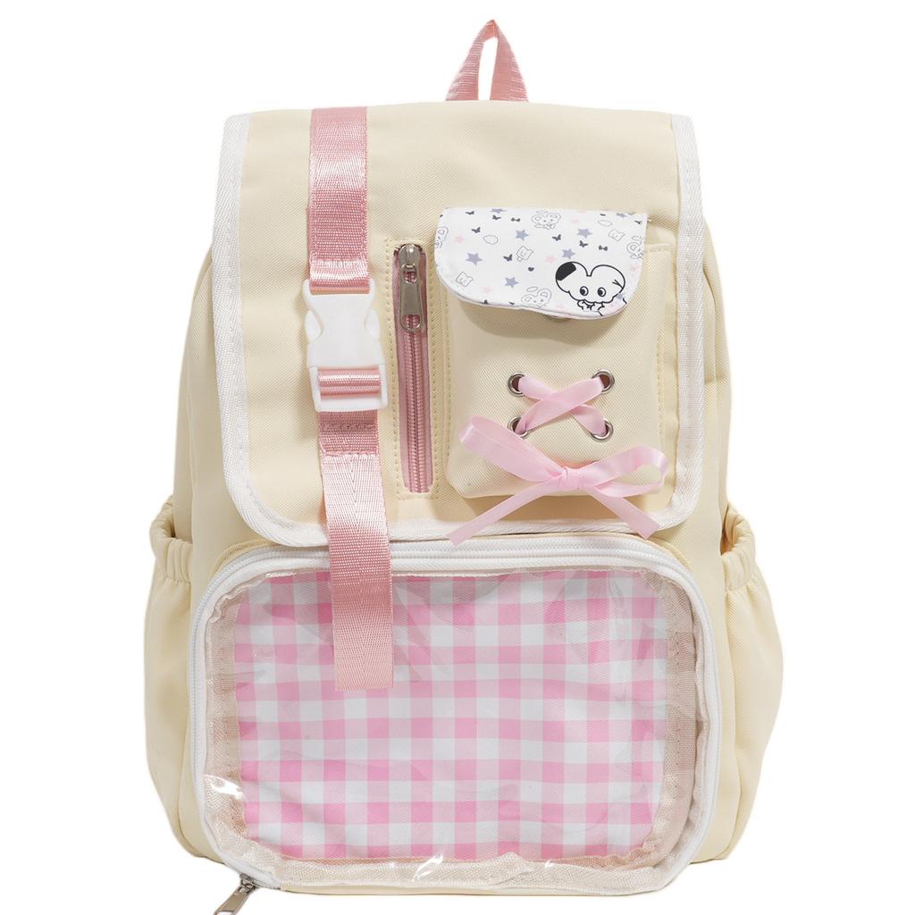 Cute Two-Dimensional Japanese Pain Bag Student Schoolbag Female Junior High School Backpack Casual High-Value Backpack Tide