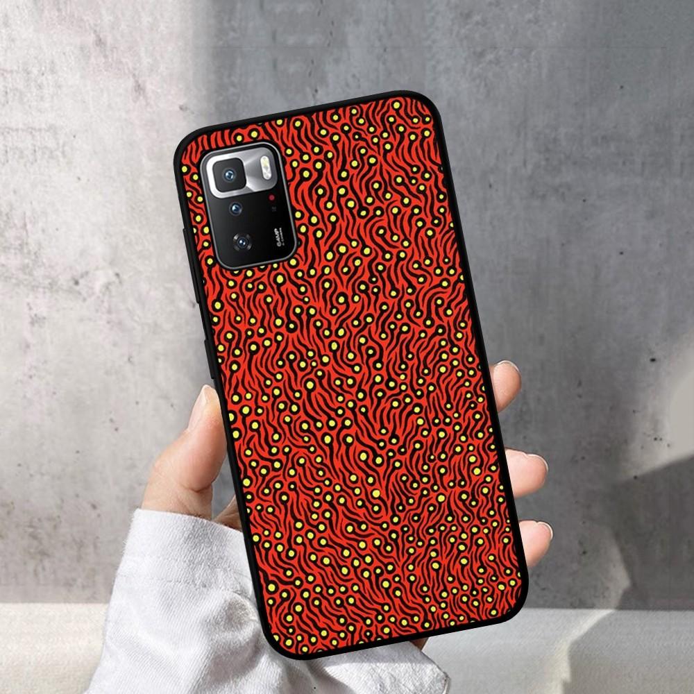 Yayoi Kusama art Phone Case For Redmi 5 6 7 8 9 10 plus pro 6 7 8 9 A GO K20 K30 K40 pro plus F3 Fundas
