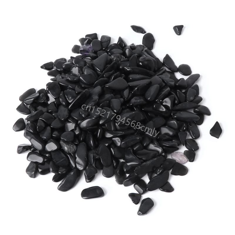 Natural Stone Fish Tanks Decorative Gravels Small Garden 0.2Lbs 6XDE