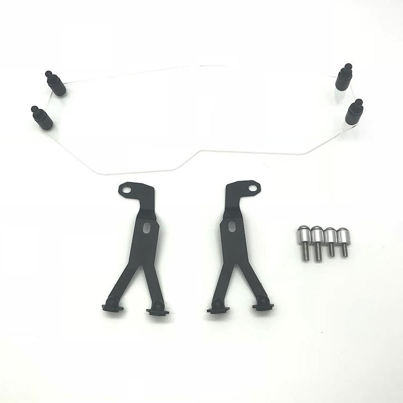 BMW F750GS LED Headlight Protection Cover - High Definition Transparent Cover with Protective Net