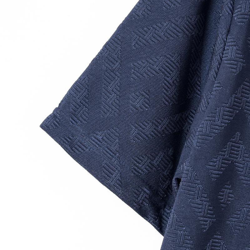 High-end new speed men's dry ice silk shirt collar POLO polo shirt