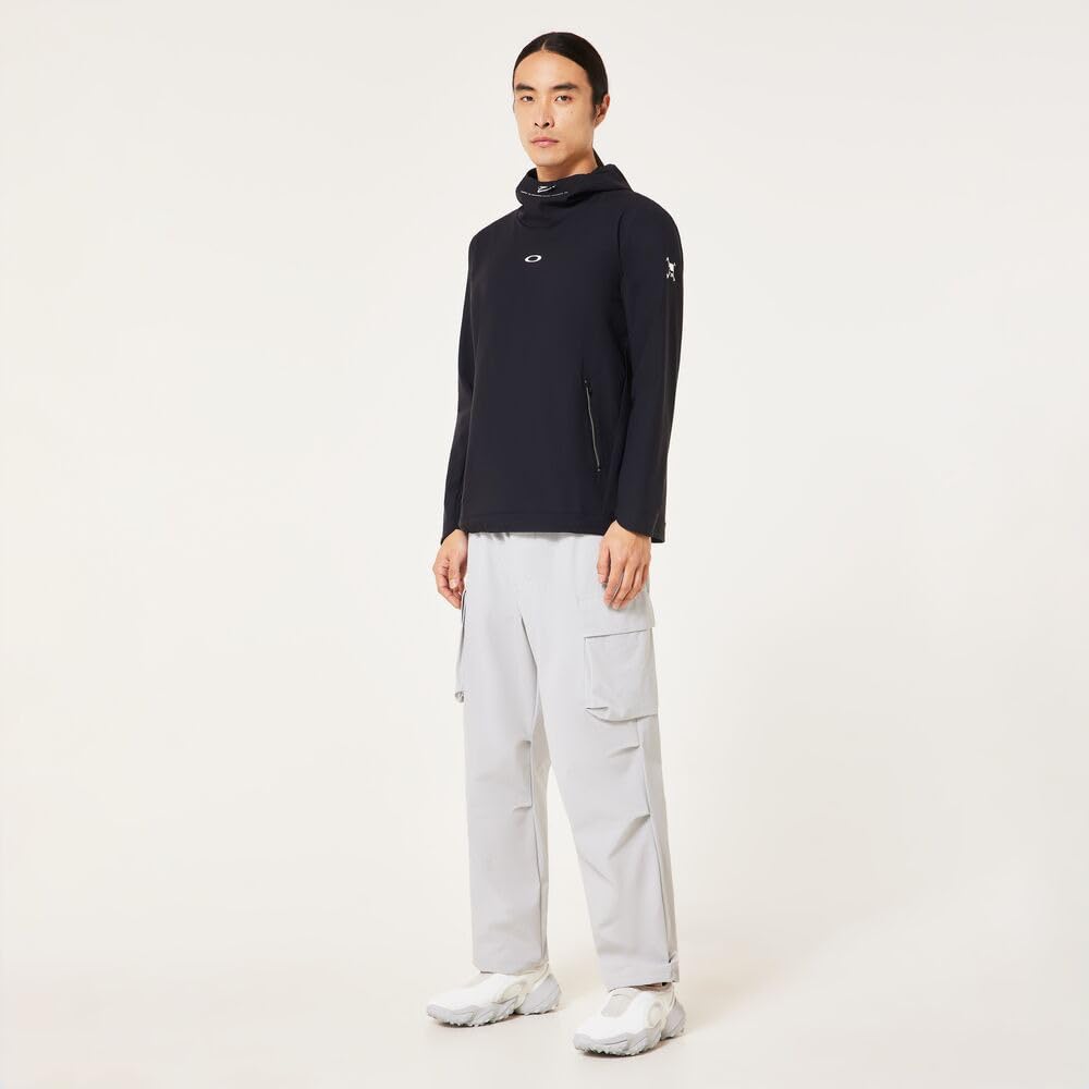 Oakley SKULL TRUSTY PULLOVER HOODIE US Size M To Japanese Size BLACKOUT, (equivalent L), FOA407619_02EM