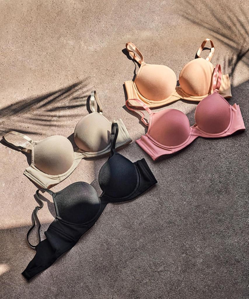 designed to fit your size and body less likely to create unevenness in the less likely to show through KA [Wacoal] Bra, type, back, outerwear, BXC410,