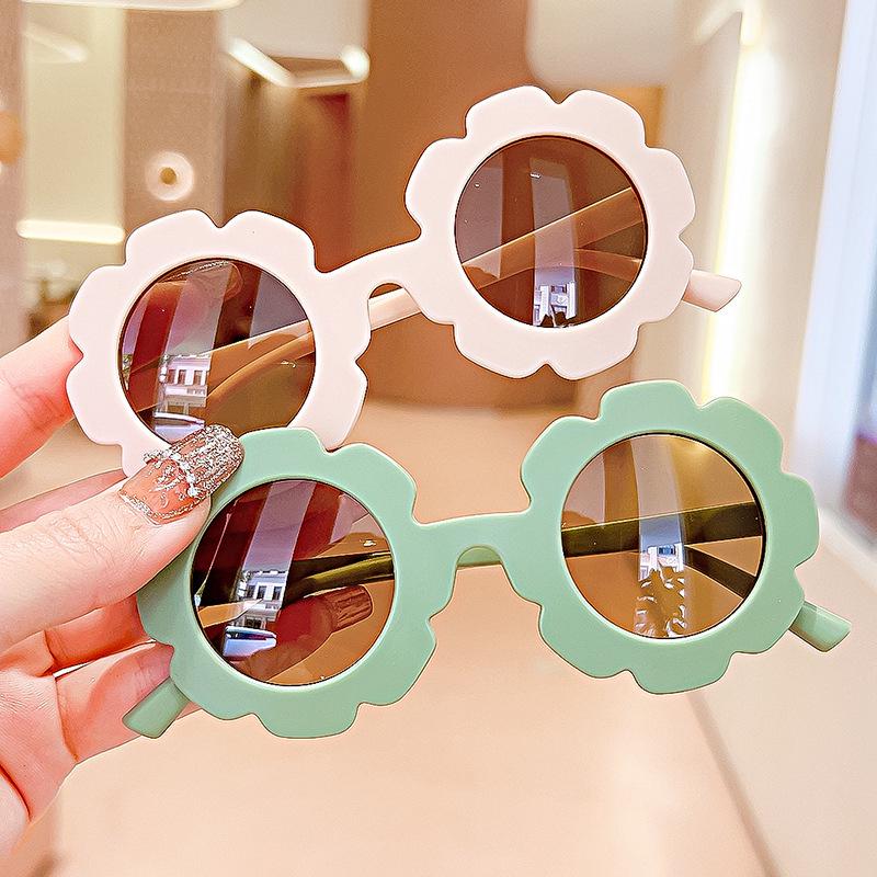 Kids' Fashion Flower Sunglasses - UV Protection for Boys, Girls, and Babies