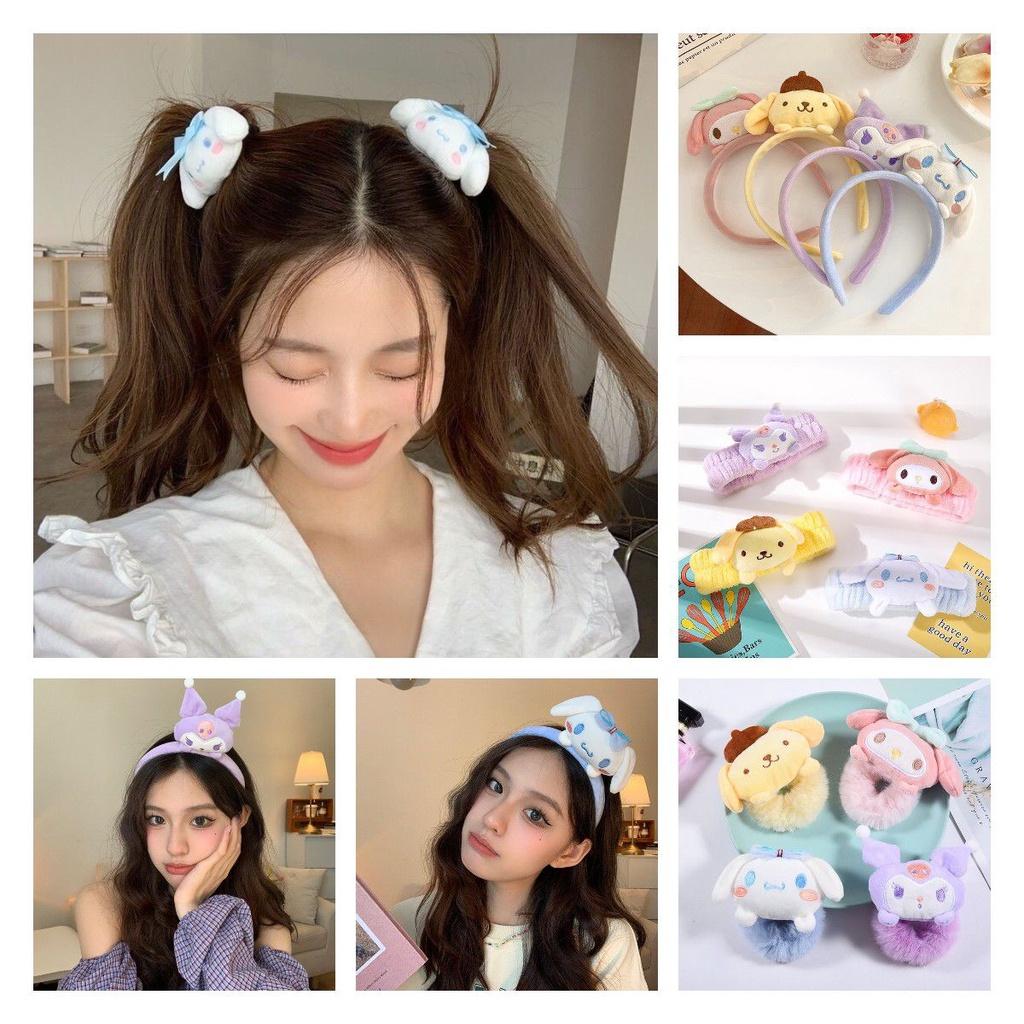 Sanrio Melody Hairband Cute Cartoon Elastic For Girls