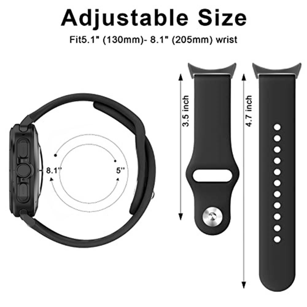 Sport Silicone Loop For Samsung Galaxy Watch 7 Ultra Strap 47mm Accessories Correa Bracelet Galaxy Watch 7 FE 44mm 40mm 40 Band
