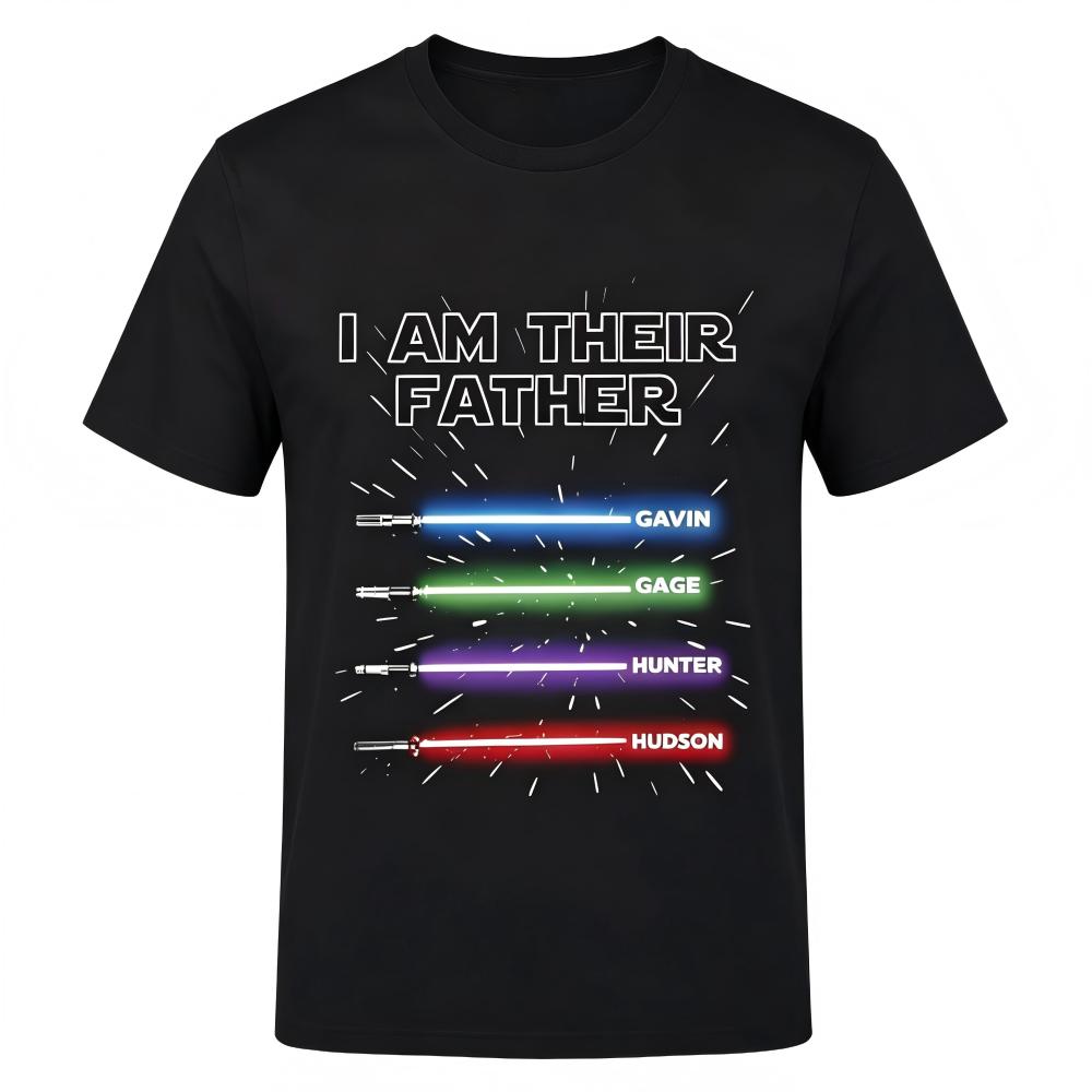 Personalized I Am Their Father T-Shirt