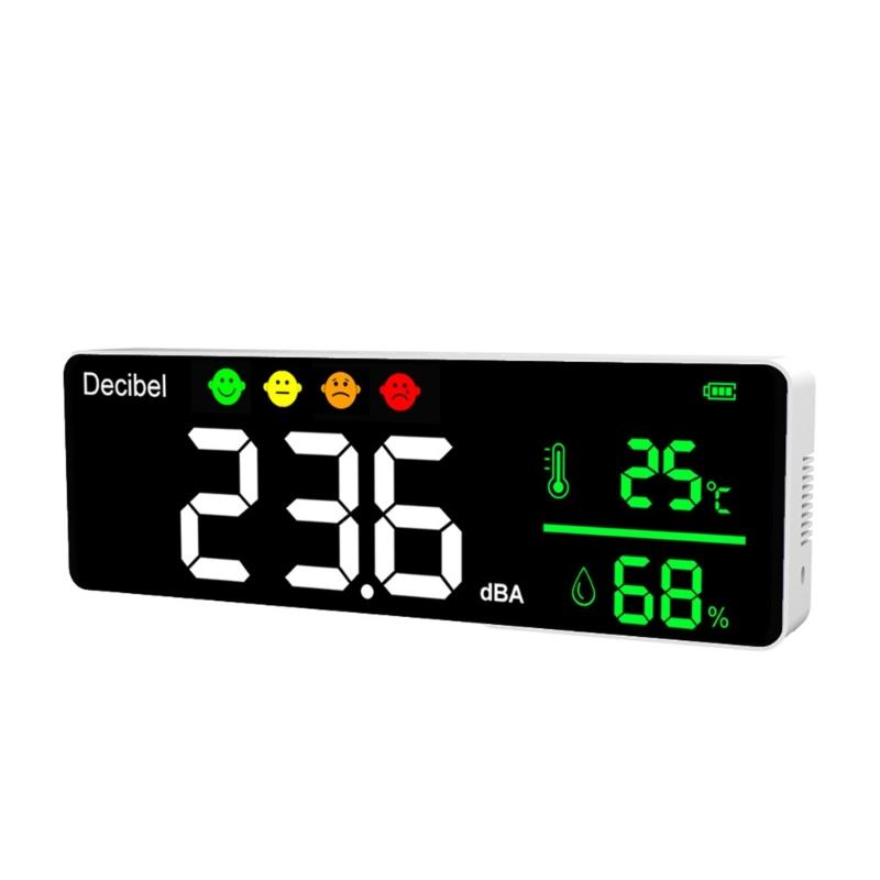 

High Precisions Decibel Meter And Thermo Hygrometer Wall Mounted For Environmental Monitoring In Industrial Facilities